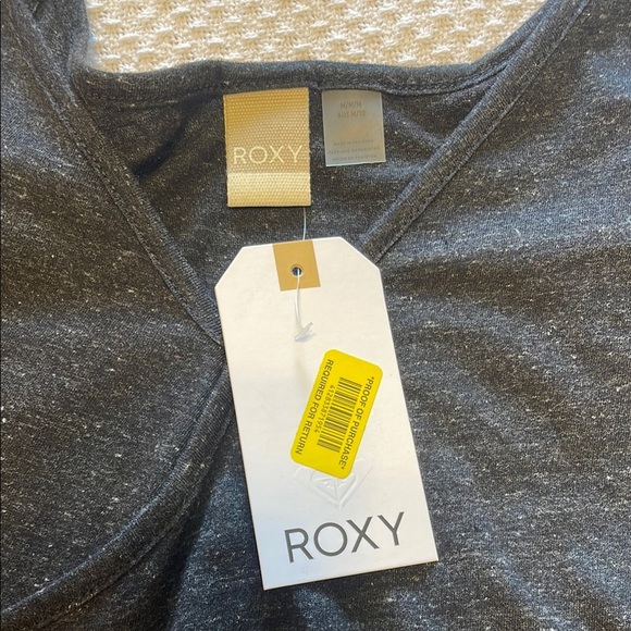 Roxy Bali Bowl Surplice Dress‎ Gray size Medium NWT - Picture 4 of 7